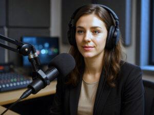 Mediatraining in radiostudio Hilversum