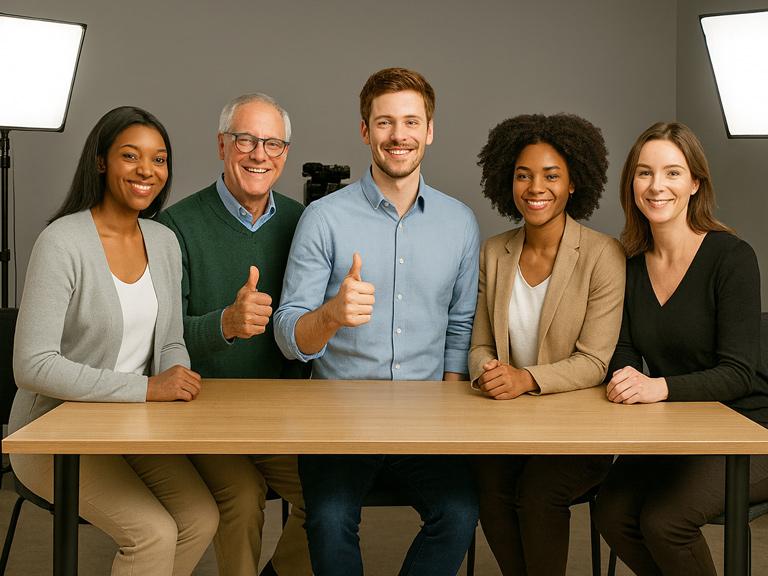 Mediatraining deelnemers