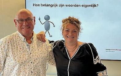 Twee trainers: Johan Sponselee en Carole Beelen