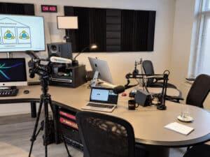 Podcast studio Hilversum