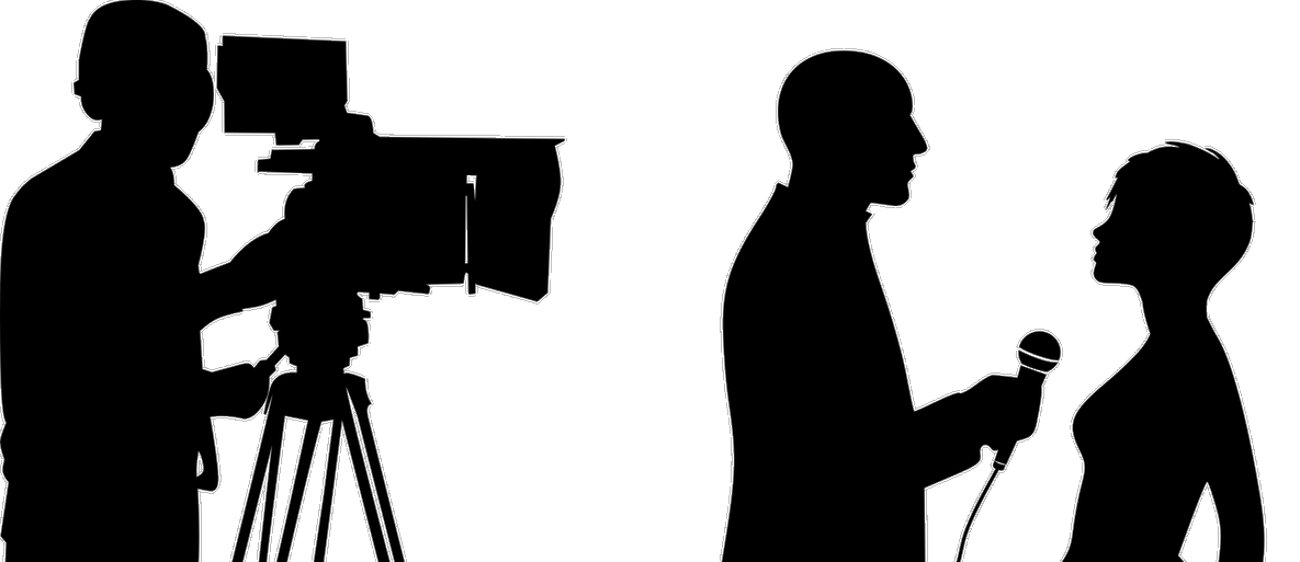 Mediatraining camera interview