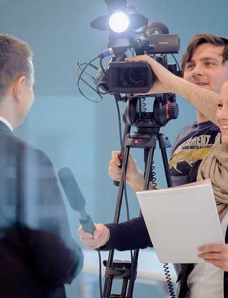 Camera interview mediatraining